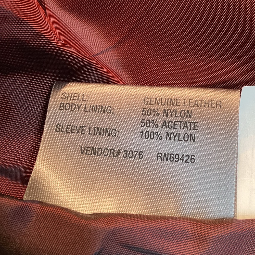 Wilson’s Leather Thinsulate Insulated Belted Leather Jacket Black - Picture 12 of 14